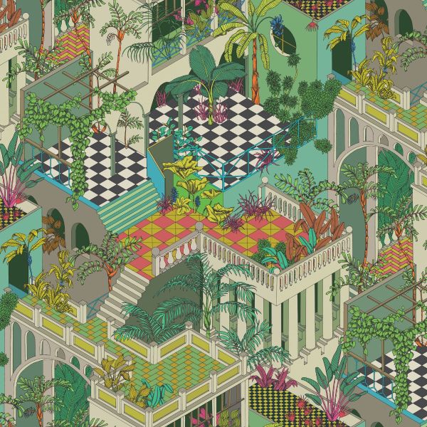 Cole And Son Wallpaper Miami 105/4017 | Allium Interiors