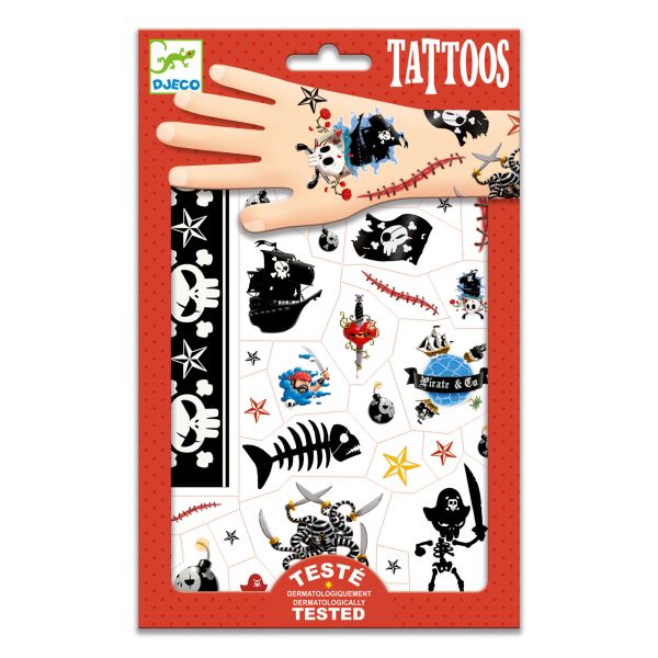 Djeco Tattoos Pirates | Allium Interiors