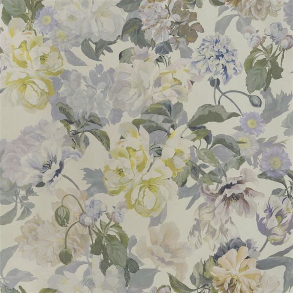 Designers Guild Wallpaper Delft Flower Pewter | Allium Interiors