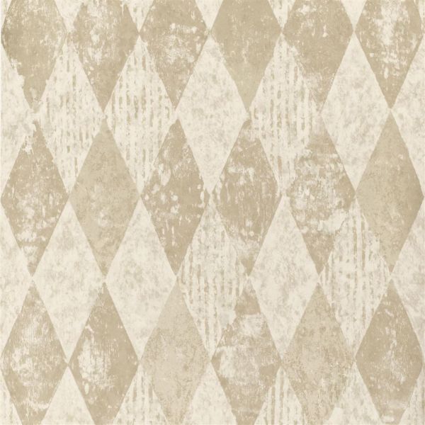 Designers Guild Wallpaper Arlecchino Linen | Allium Interiors