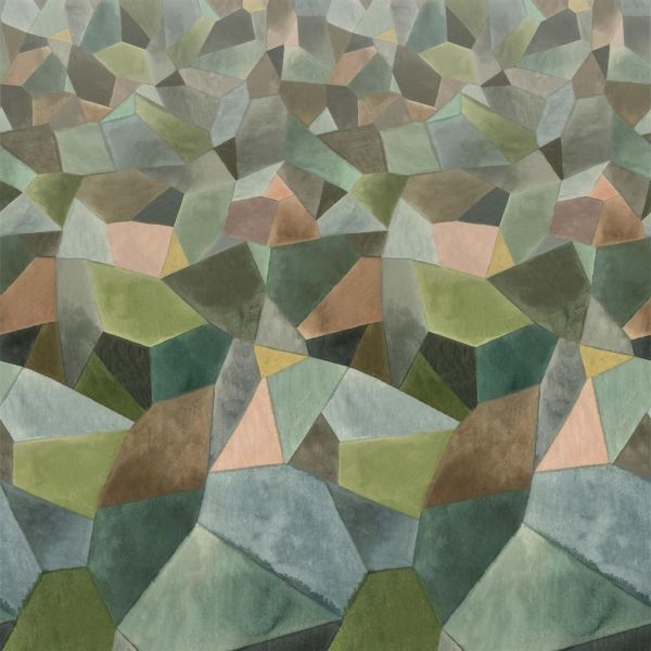 Designers Guild Wallpaper Geo Moderne Jade | Allium Interiors