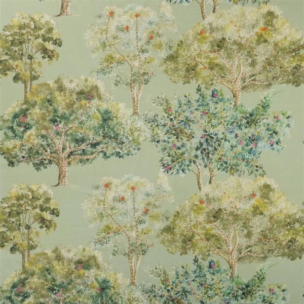 Designers Guild Fabric Bosquet Sauvage Forest | Allium Interiors