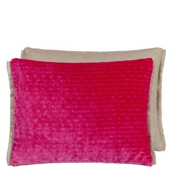 Designers Guild Cushion Mazarin Fuchsia | Allium Interiors