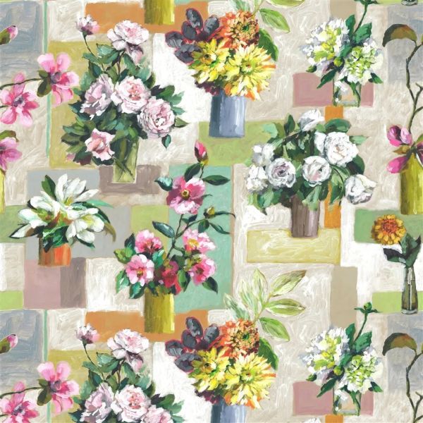 Designers Guild Fabric Celadon Vase Cameo | Allium Interiors