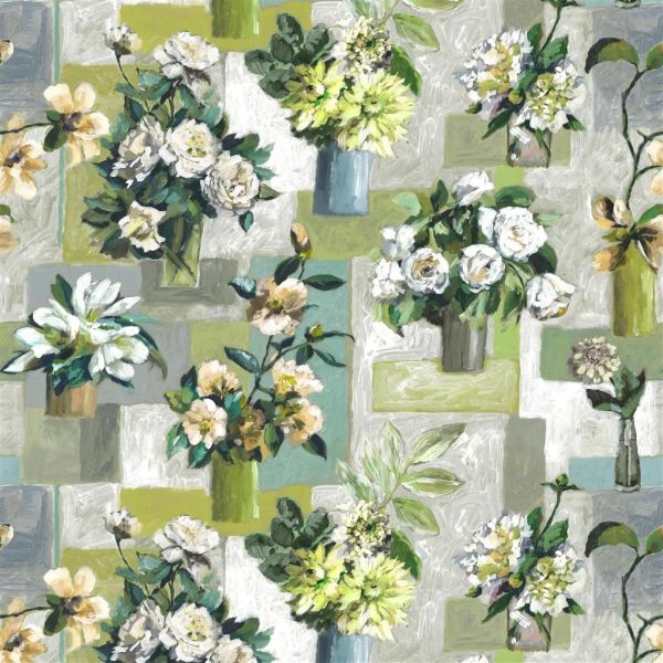 Designers Guild Fabric Celadon Vase Celadon | Allium Interiors
