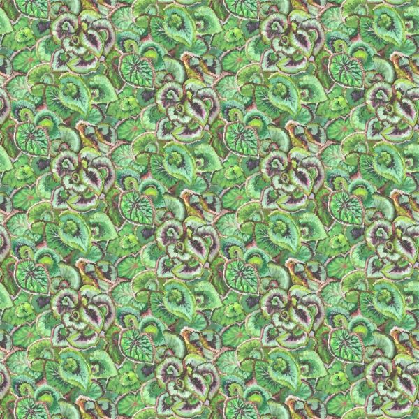 Designers Guild Fabric Leaf Glaze | Allium Interiors