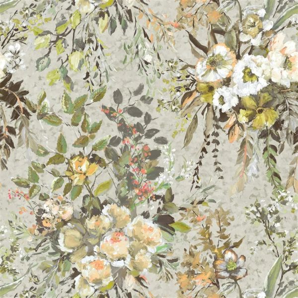 Designers Guild Fabric Margaretta Sepia | Allium Interiors