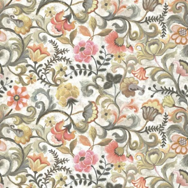 Designers Guild Fabric Osier Damassé Travertine | Allium Interiors