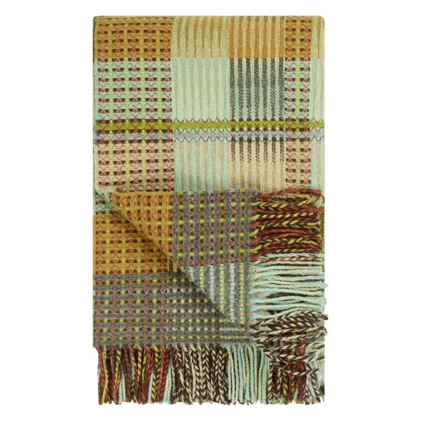Designers Guild Throw Tasara Ochre | Allium Interiors