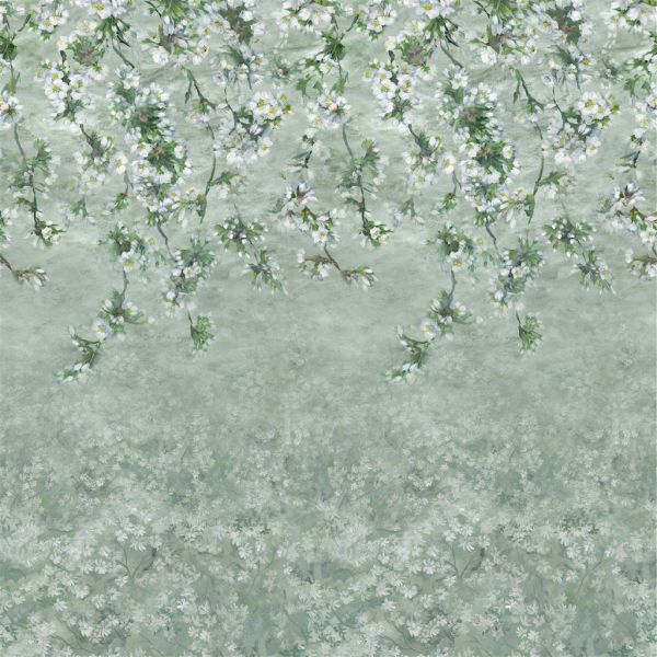 Designers Guild Wallpaper Assam Blossom Sage | Allium Interiors