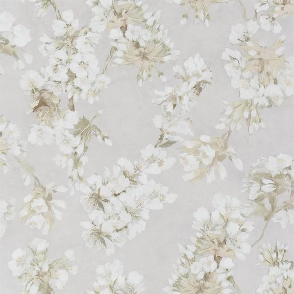 Designers Guild Wallpaper Fleur D Assam Pearl | Allium Interiors