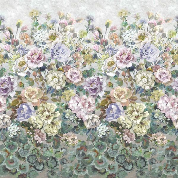 Designers Guild Wallpaper Grandiflora Rose Heather | Allium Interiors