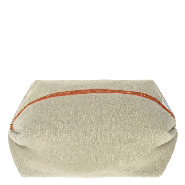 Designers Guild Washbag Brera Lino Pebble Large | Allium Interiors