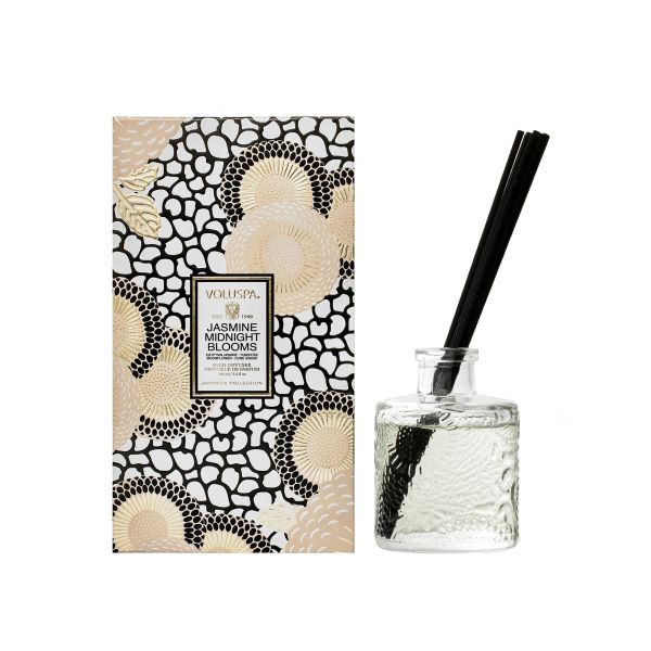 Voluspa Diffuser Jasmine Midnight Blooms | Allium Interiors