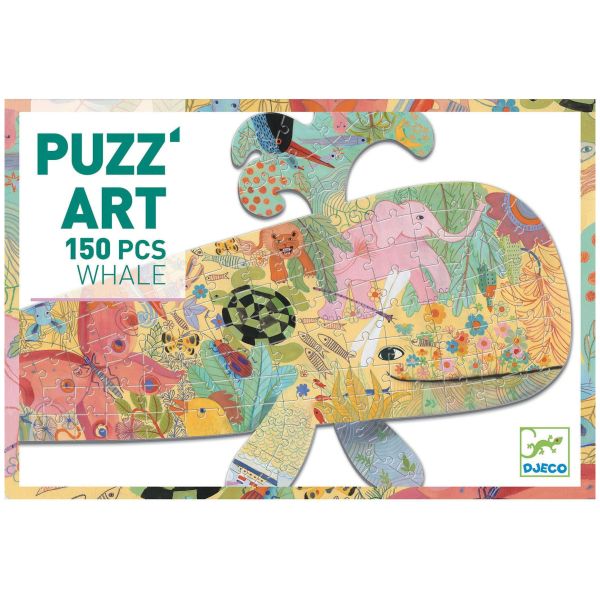 Djeco Puzzle 150 Piece Whale | Allium Interiors