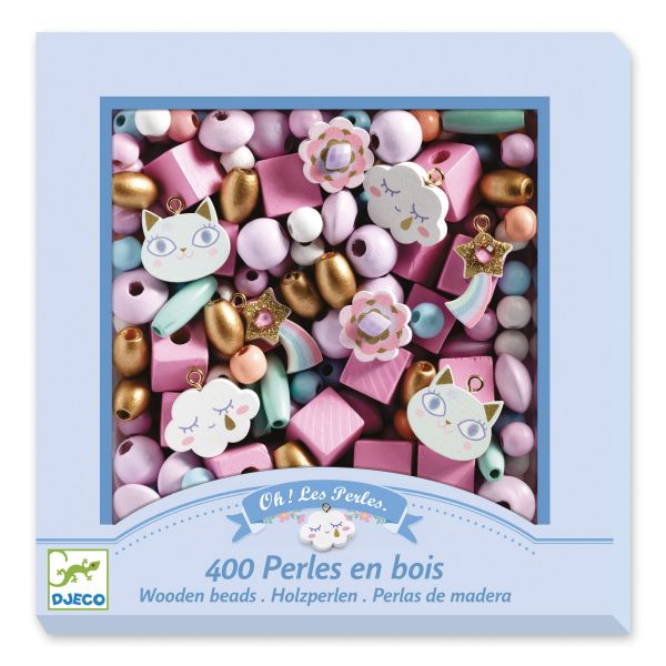 Djeco Wooden Beads Rainbow | Allium Interiors