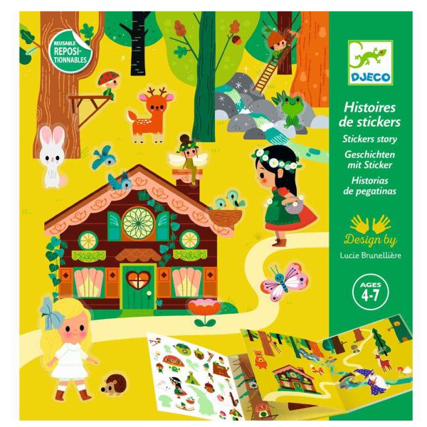 Djeco Sticker Story Magical Forest | Allium Interiors