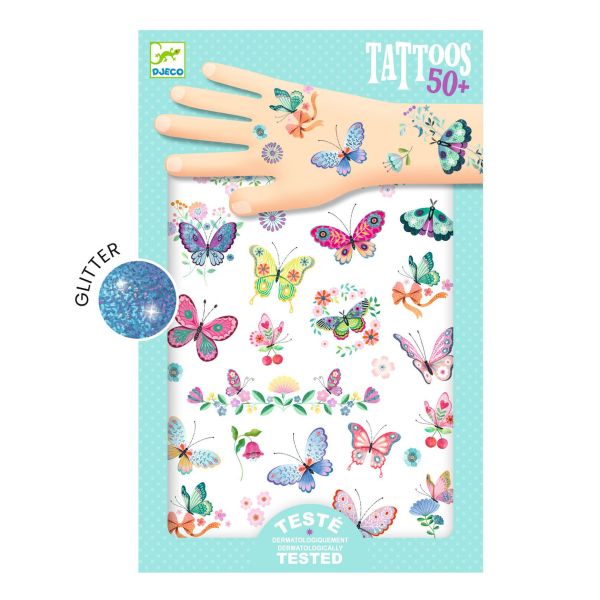 Djeco Tattoos Dream Butterflies | Allium Interiors