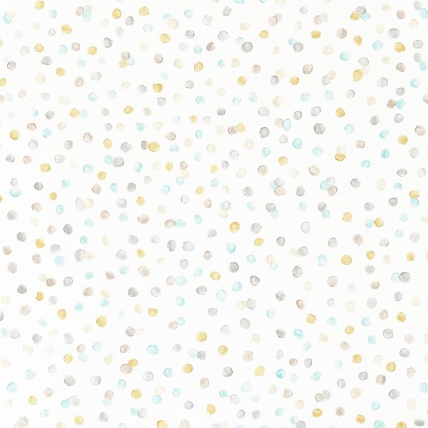 Scion Wallpaper Lots of Dots Hemp/Biscuit/Maize | Allium Interiors