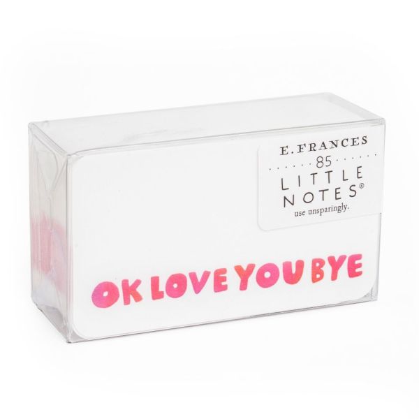 E Frances Little Notes Ok Love You Bye | Allium Interiors