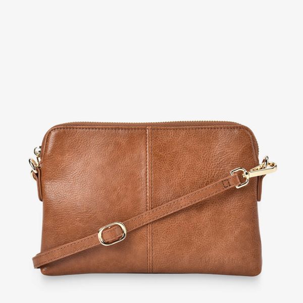 Elms+King Bowery Wallet Tan Pebble | Allium Interiors