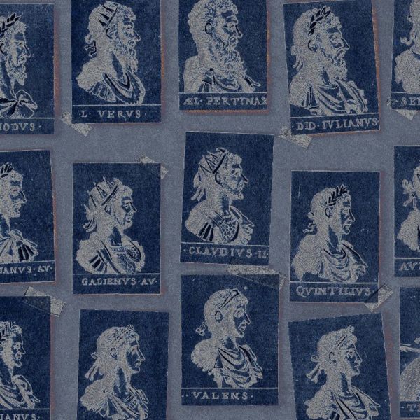 Mind The Gap Wallpaper Emperors Blue | Allium Interiors