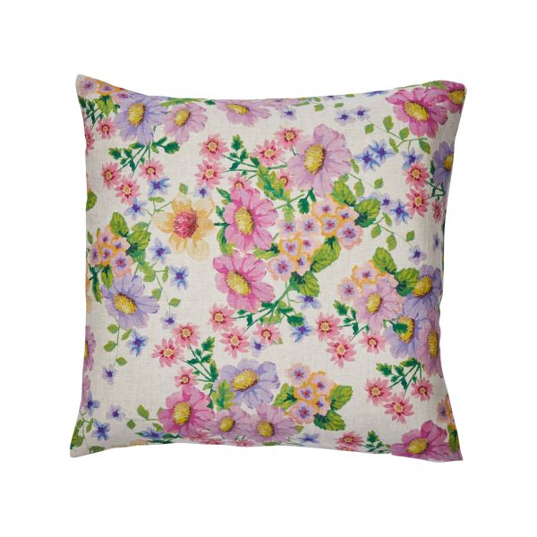 Bonnie And Neil Buttercup Multi Euro Pillowcase Pair | Allium Interiors