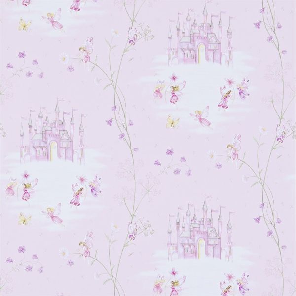 Sanderson Wallpaper Fairy Castle Pink | Allium Interiors
