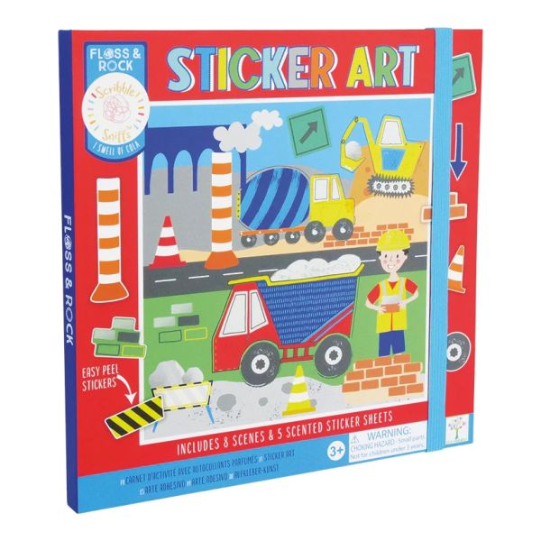 Floss & Rock Sticker Art Construction | Allium Interiors