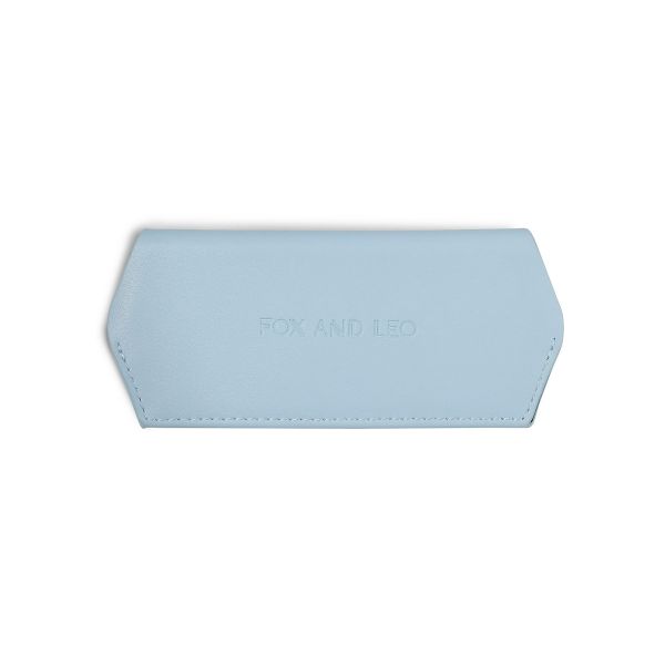 Fox & Leo Glasses Case Sky Blue | Allium Interiors