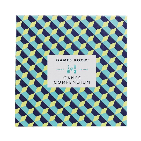 Games Room Games Compendium 8 in 1 | Allium Interiors