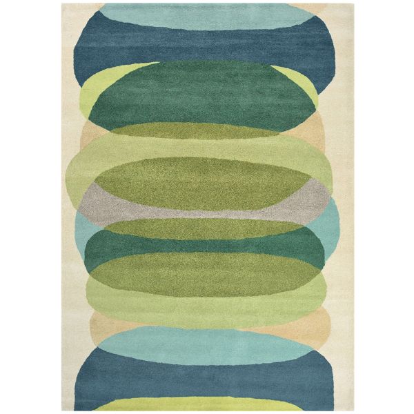 Harlequin Rug Elliptic Emerald | Allium Interiors