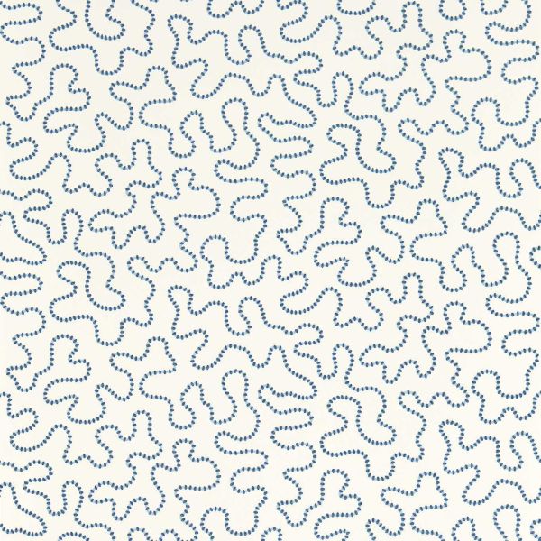 Harlequin X Sophie Robinson Wallpaper Wiggle Lapis/Sky | Allium Interiors