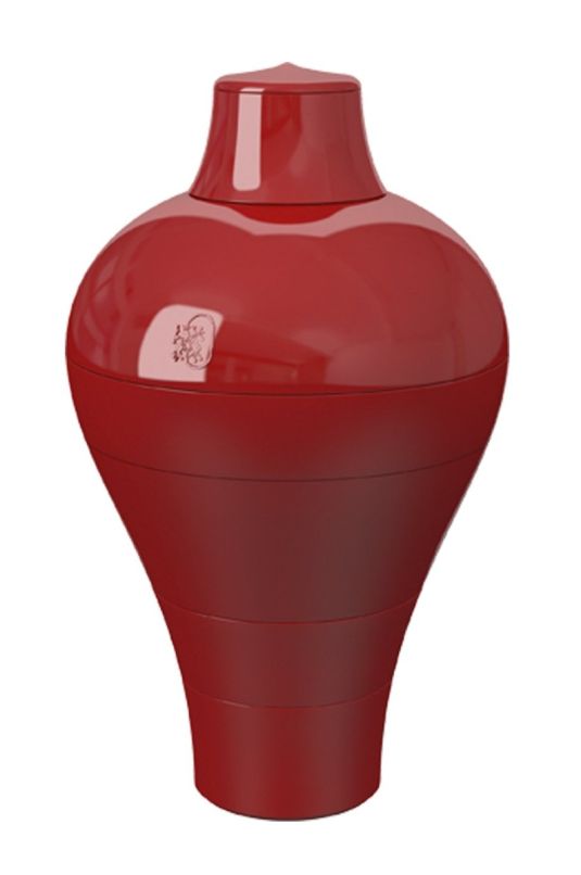 ibride Stackable Dishes Set Ming China Red | Allium Interiors