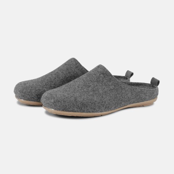 Ilse Jacobsen Slipper Wool slip-in Grey Wheat | Allium Interiors