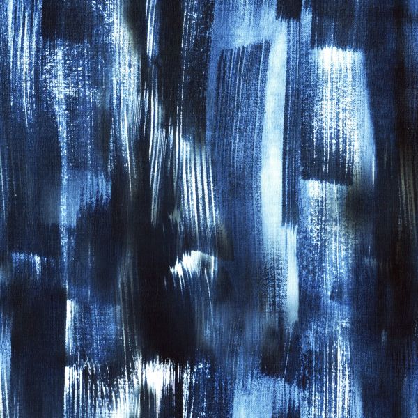 Mind The Gap Wallpaper Indigo Madness | Allium Interiors