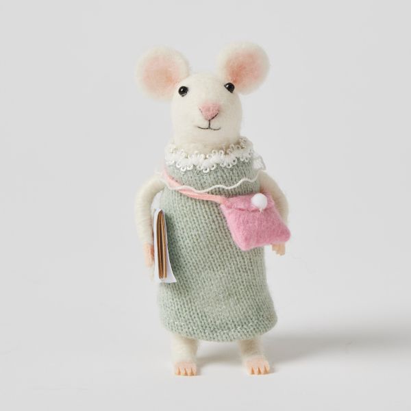 Jiggle & Giggle Felt Mouse Audrey | Allium Interiors