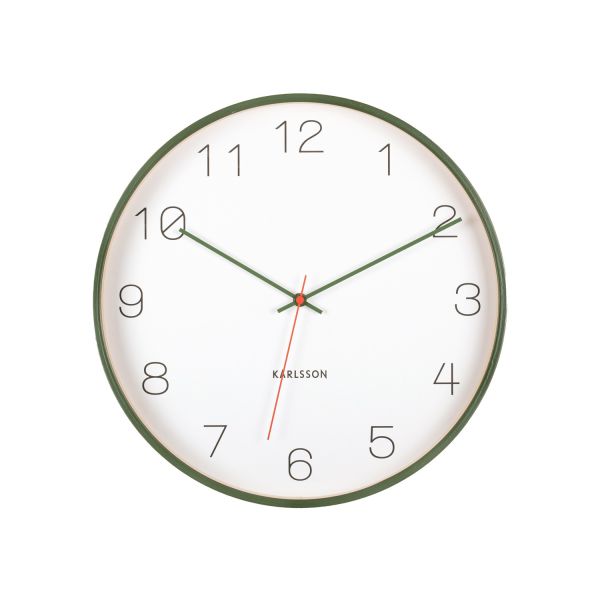 Karlsson Clock Joy Green | Allium Interiors