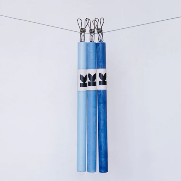 Kind Candles 3 Pack Shades of Blue | Allium Interiors