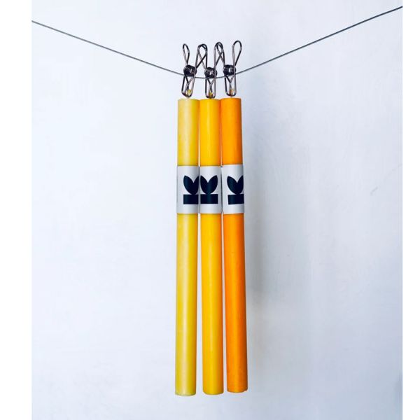 Kind Candles 3 Pack Shades of Yellow | Allium Interiors