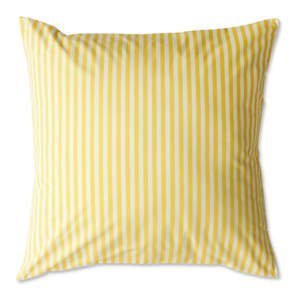 Kip&Co Limoncello Stripe Euro Pillowcase Pair | Allium Interiors