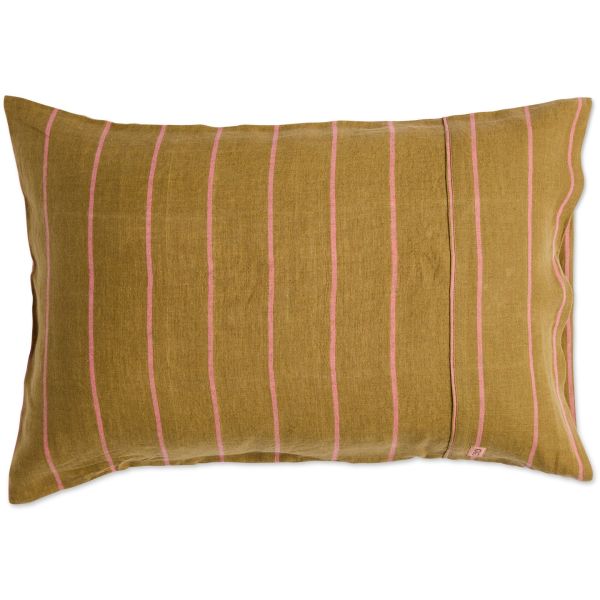 KIP&CO Tapenade Delight Linen Pillowcase Pair | Allium Interiors