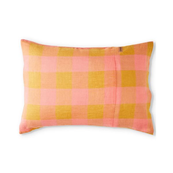 Kip&Co Toasted Marshmallow Pillowcase Pair | Allium Interiors
