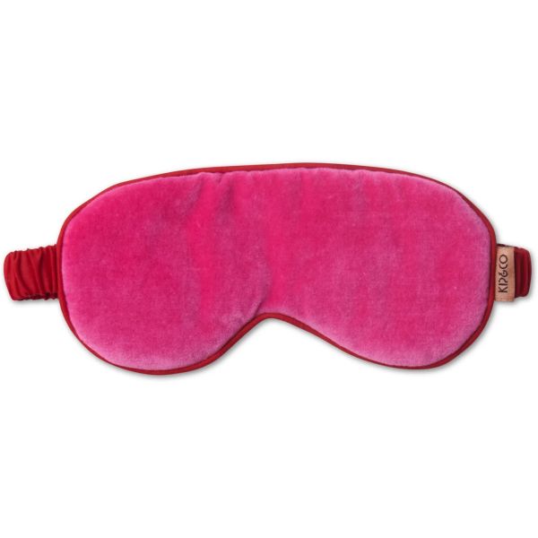 Kip&Co Eye Mask Velvet Me & You Pink | Allium Interiors