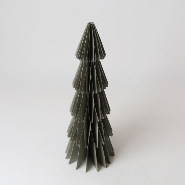 Le Papier Christmas Tree 30cm Silver | Allium Interiors