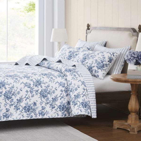 Laura Ashley Walled Garden Coverlet Set | Allium Interiors