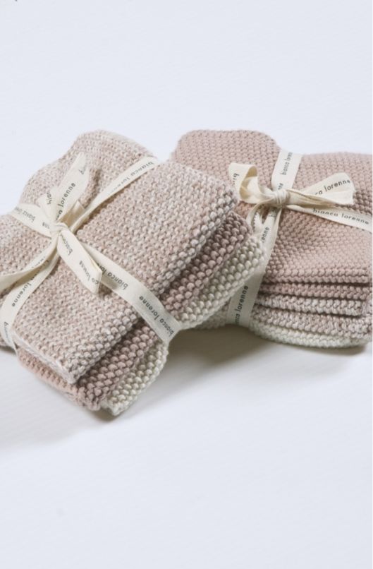 Bianca Lorenne Washcloths Lavette Petal | Allium Interiors