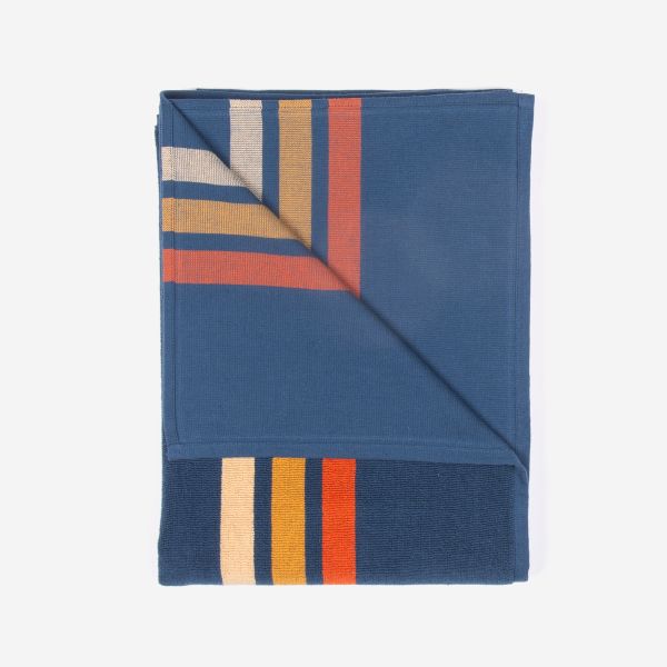 Layday Towel Pontoon Navy | Allium Interiors