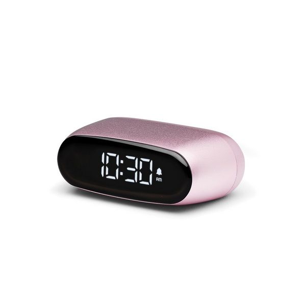 Lexon Clock Minut Light Pink | Allium Interiors