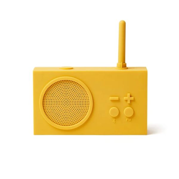 Lexon Tykho 3 Radio Yellow | Allium Interiors